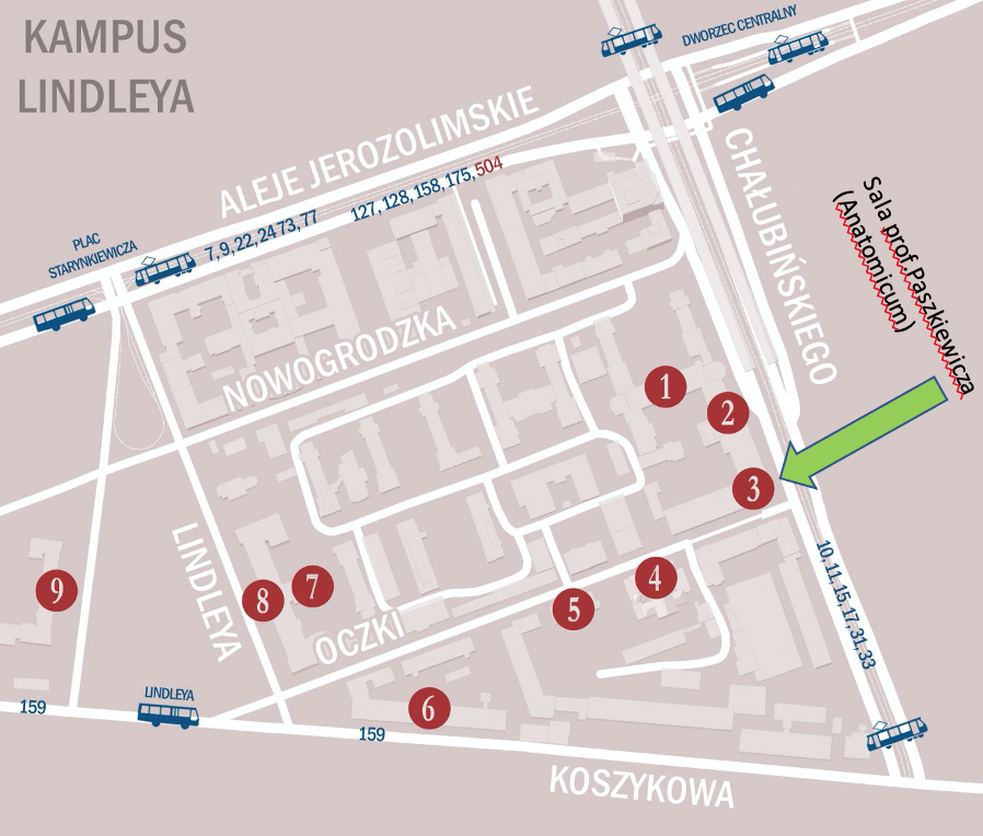 Zakład Anatomii Prawidłowej i Klinicznej WUM. Sala im. prof.Paszkiewicza
